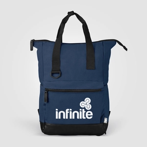 Sac à dos fourre-tout en toile de coton recyclée - 17 L personnalisable