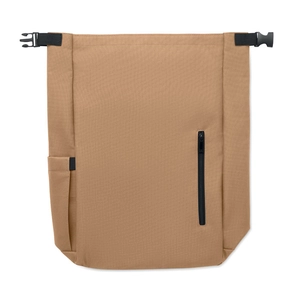 Sac à dos pour ordinateur portable de 15 pouces en polyester 600D RPET personnalisable