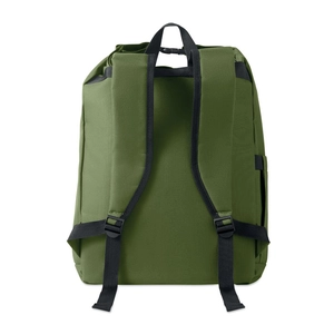 Sac à dos pour ordinateur portable de 15 pouces en polyester 600D RPET personnalisable