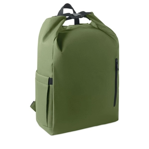 Sac à dos pour ordinateur portable de 15 pouces en polyester 600D RPET personnalisable