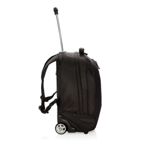 Sac à dos trolley Business en polyester 600D - rangement PC personnalisable