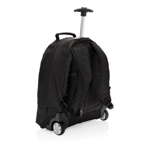 Sac à dos trolley Business en polyester 600D - rangement PC personnalisable