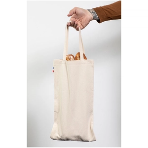 Sac à pain Made In France 30x50cm en cotion BIO - écusson France personnalisable