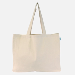 Sac avec soufflets latéraux - 100% coton bio 240 gr personnalisable