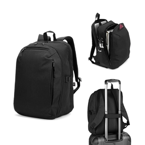 Sac avec un compartiment à ouverture complète en polyester recyclé haute densité 300D 16 pouces personnalisable