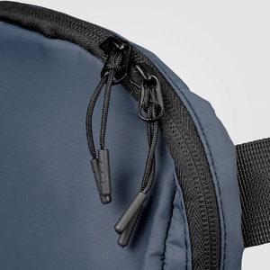 Sac banane rPET en nylon à fermeture éclair - 1.2 L personnalisable
