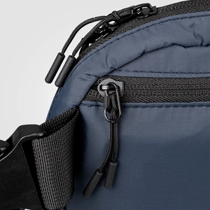 Sac banane rPET en nylon à fermeture éclair - 1.2 L personnalisable