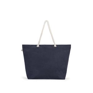 Sac de plage en coton recyclé (70 %) et polyester recyclé (30 %) (220 g/m²) personnalisable