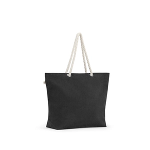 Sac de plage en coton recyclé (70 %) et polyester recyclé (30 %) (220 g/m²) personnalisable