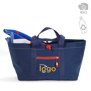 Sac de plage, sac fourre-tout CITIZEN BLUE personnalisable