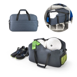 Sac de sport en RPET intérieur doublé et fond semi-rigide personnalisable