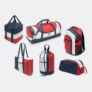 Sac de sport MARINA - sac de gym tricolore personnalisable