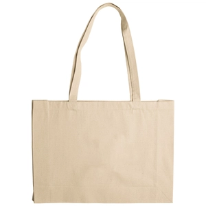 Sac en coton avec soufflet certifié OEKO-TEX 280g.m2 personnalisable