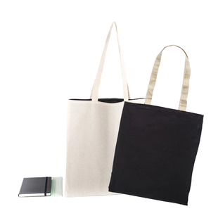 Sac en coton BICOLOR - Tote bag 155g 12 litres personnalisable