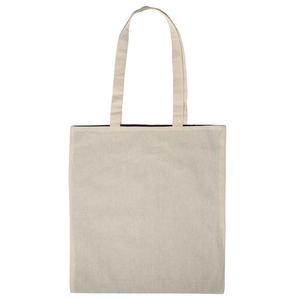 Sac en coton BICOLOR - Tote bag 155g 12 litres personnalisable