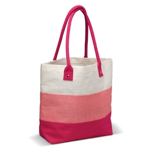 Sac en toile de jute 340gr - idéal pour shopping ou la plage personnalisable