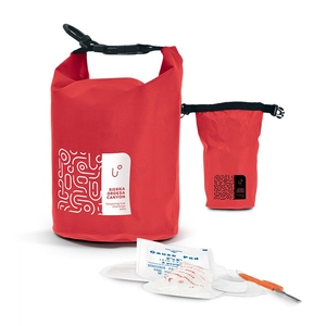 Sac étanche de premiers secours - avec accessoires inclus personnalisable