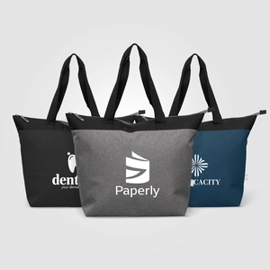 Sac isotherme 20L en polyester recyclé 600D avec fermeture zippée – 44 canettes personnalisable