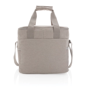 Sac isotherme en matières recyclés - avec 2 poches latérales personnalisable