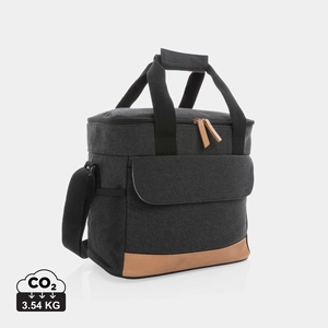 Sac isotherme en matières recyclés - avec 2 poches latérales personnalisable