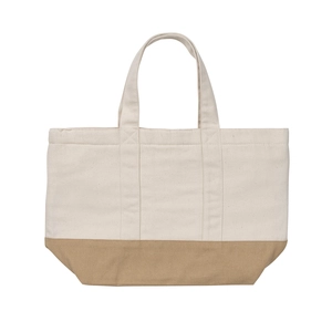 Sac isotherme en toile recyclée et non teintée - petit sac isotherme personnalisable