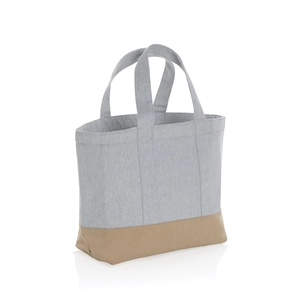 Sac isotherme en toile recyclée et non teintée - petit sac isotherme personnalisable