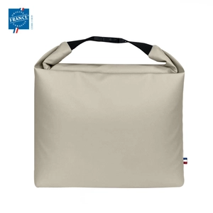 Sac isotherme made in France en PET recyclé - fermeture rolltop personnalisable