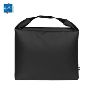 Sac isotherme made in France en PET recyclé - fermeture rolltop personnalisable