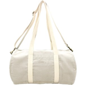 Sac polochon en coton bio certifié GOTS - sac de sport fabriqué par une ONG personnalisable