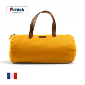 Sac polochon made in France 100% coton bio certifié GOTS personnalisable