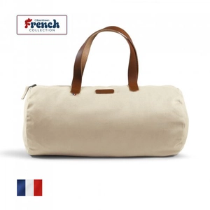 Sac polochon made in France 100% coton bio certifié GOTS personnalisable