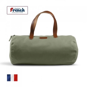 Sac polochon made in France 100% coton bio certifié GOTS personnalisable