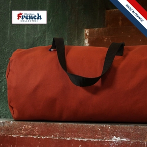 Sac polochon made in France avec anses noires personnalisable