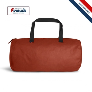Sac polochon made in France avec anses noires personnalisable