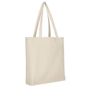 Sac publicitaire 100% coton avec soufflet - Totebag en livraison Express personnalisable