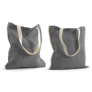 Sac reversible TOPDAY en jute lavée personnalisable