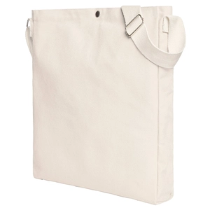 Sac shopping 6 litres avec fermeture zip en coton - sans PVC personnalisable