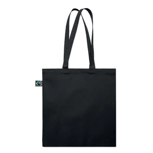 Sac shopping en coton avec soufflet et longues anses personnalisable