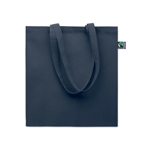 Sac shopping en coton avec soufflet et longues anses personnalisable