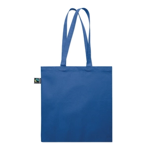 Sac shopping en coton avec soufflet et longues anses personnalisable