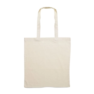 Sac shopping en coton organique avec de longues poignées 180 gr/m2 personnalisable