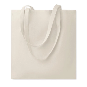 Sac shopping en coton organique avec de longues poignées 180 gr/m2