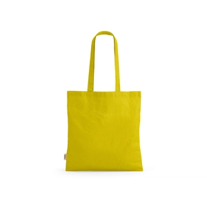 Sac shopping en coton recyclé et RPET - Totebag 140g/m2 aux couleurs vives personnalisable