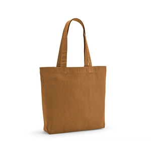 Sac shopping en coton recyclé et RPET - Totebag 220g/m2 avec soufflet personnalisable