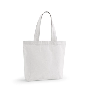 Sac shopping en coton recyclé et RPET - Totebag 280g/m2 avec soufflet personnalisable