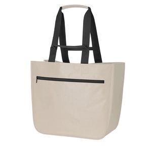 Sac shopping en polyester recyclé 600D - capacité 30 litres personnalisable