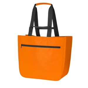 Sac shopping en polyester recyclé 600D - capacité 30 litres personnalisable