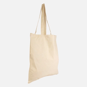 Sac shopping fairtrade sans soufflet en coton 160 gr  personnalisable