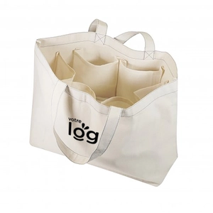 Sac VEGY en coton BIO - avec 6 compartiments personnalisable