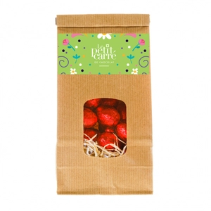 Sachet 100g Œufs Noir Praliné personnalisable personnalisable